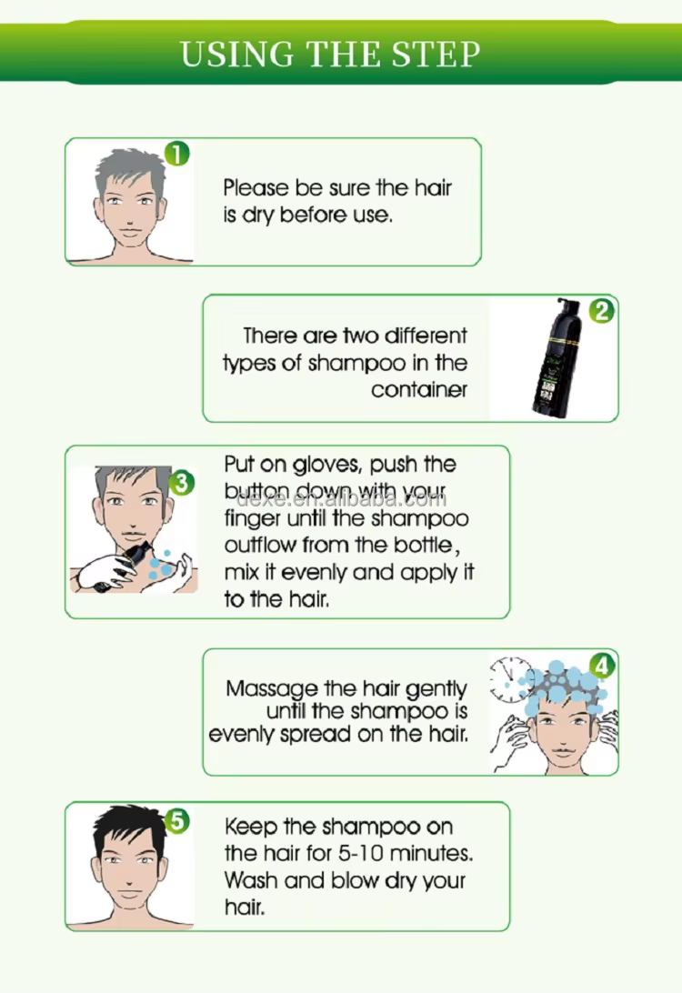 Dexe Herbal Bubble Dye is an innovative 3-in-1 hair color and cleansing shampo - Image 7