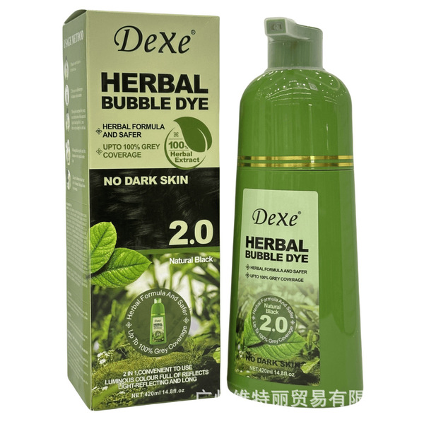 Dexe Herbal Bubble Dye is an innovative 3-in-1 hair color and cleansing shampo - Image 4